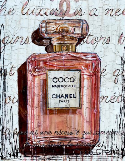 Bouteille de parfum Coco Mademoiselle de chez Chanel