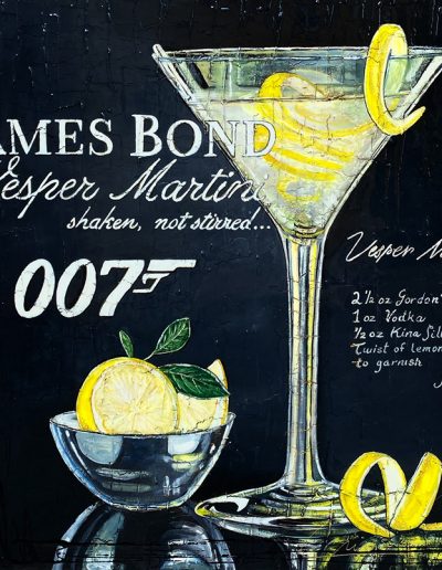 Cocktail de James Bond 007 - Vesper Martini