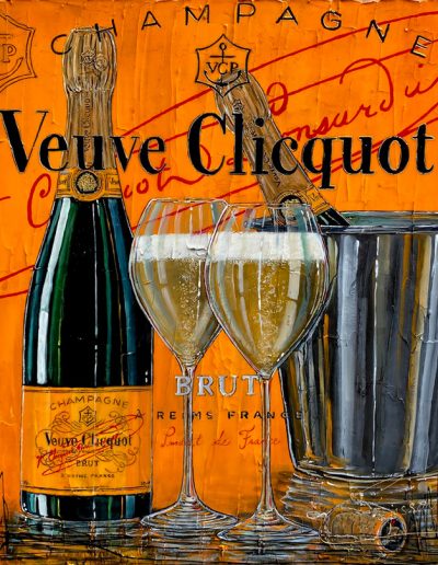 Tableau Nathalie Chiasson - Veuve Clicquot addict