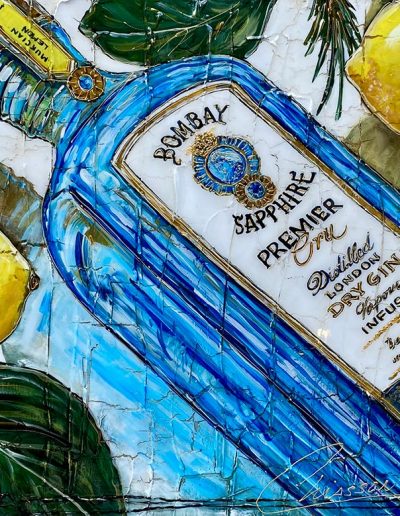 Tableau Nathalie Chiasson - Évasion Gin