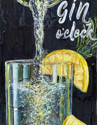 Tableau Nathalie Chiasson - Gin O'Clock