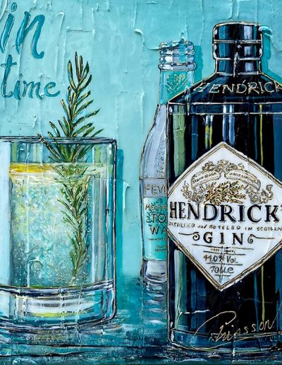 Tableau Nathalie Chiasson - Vendredi Gin