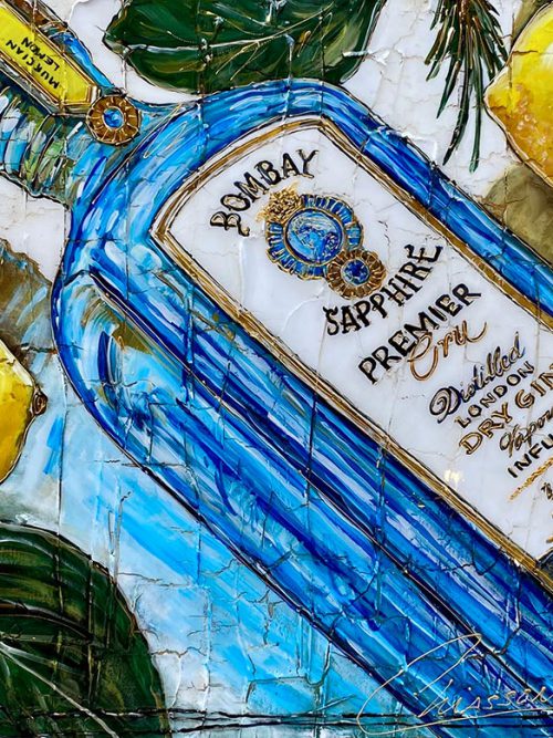Œuvre originale « Évasion Gin » de Nathalie Chiasson