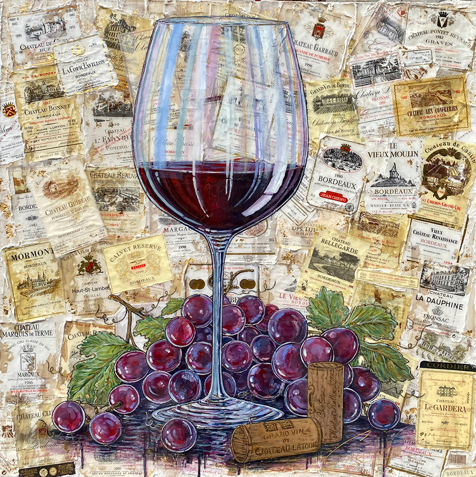 Original artwork "L'exceptionnelle" by Nathalie Chiasson