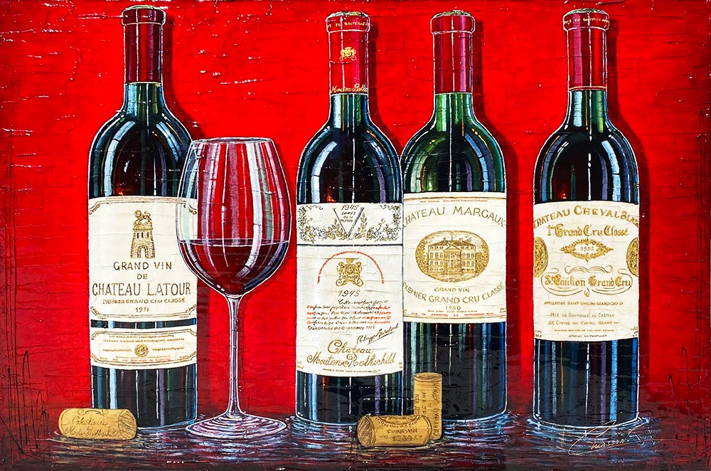 Original artwork "Quatuor légendaire" by Nathalie Chiasson