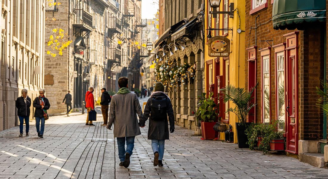 Art Gallery in Old Quebec, Sault-au-Matelot Street, Quebec City