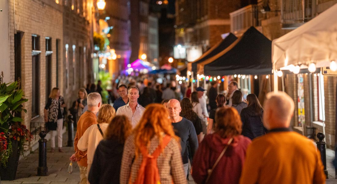 La Nuit des Galeries à Québec - Vieux-Port