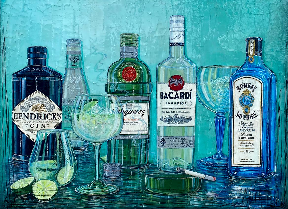 Œuvre originale de Nathalie Chiasson - Pour le plaisir - 36x48