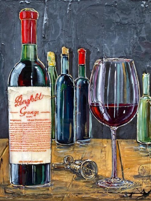 Œuvre originale « Cuvée passion » de Nathalie Chiasson