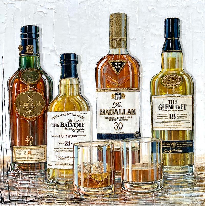 Œuvre originale « Scotchs de ma réserve » de Nathalie Chiasson