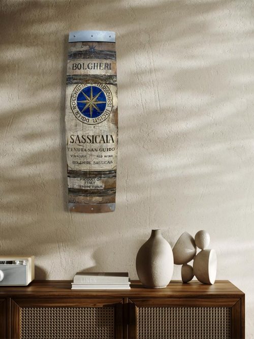 Œuvre originale « Caractère » de Nathalie Chiasson intégrée dans un décor intérieur